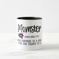 Momster Definition Coffee Mugs | LookHUMAN