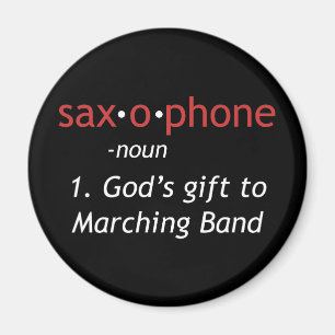 Definition of Saxophone Magnet