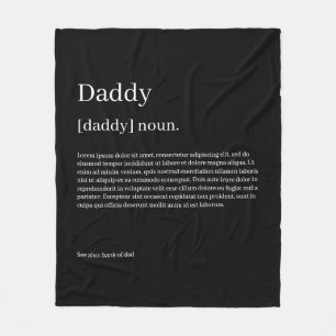 Definition Your Own Fun Personalized Fleece Blanket