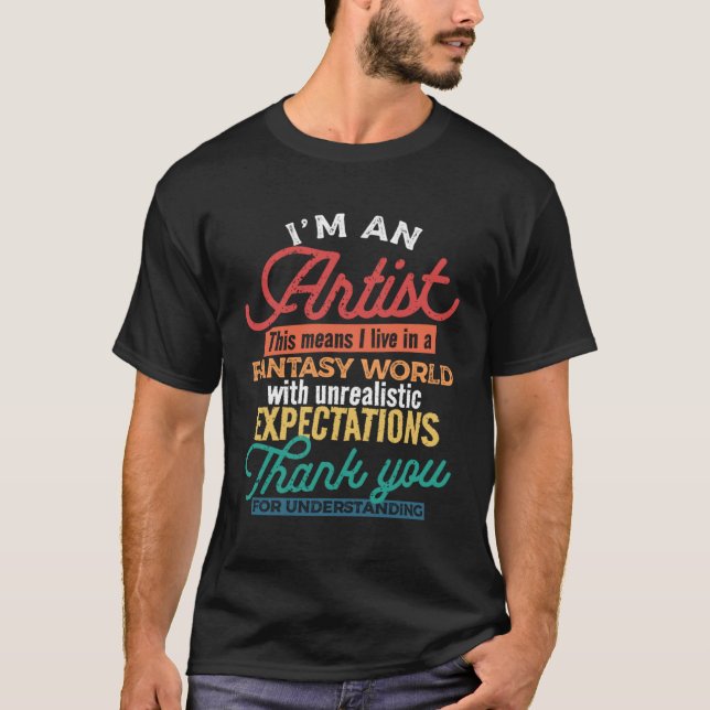 Definitions Creativity for Artistic Persons T-Shirt (Front)