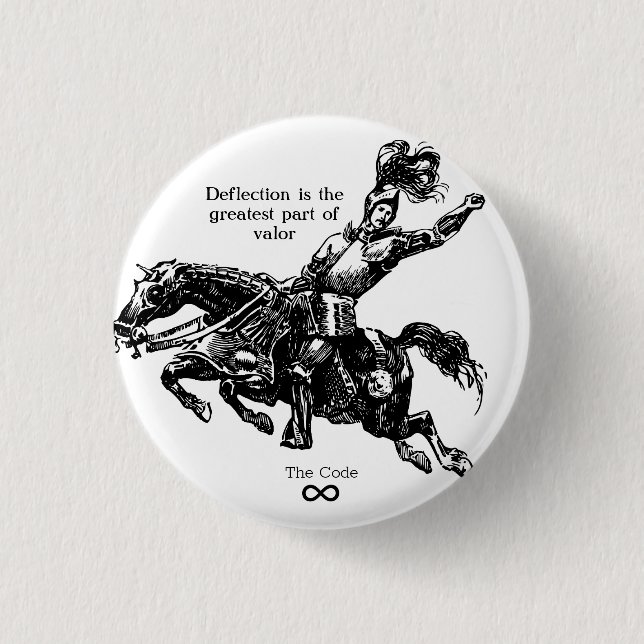 Deflection and Valor Button (Front)
