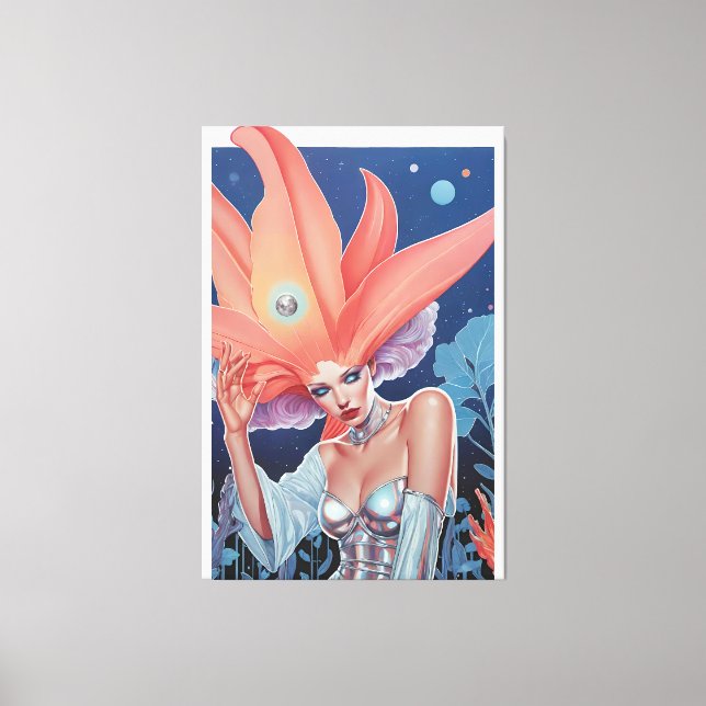 Deflowered - Ken Gage Art Canvas Print (Front)