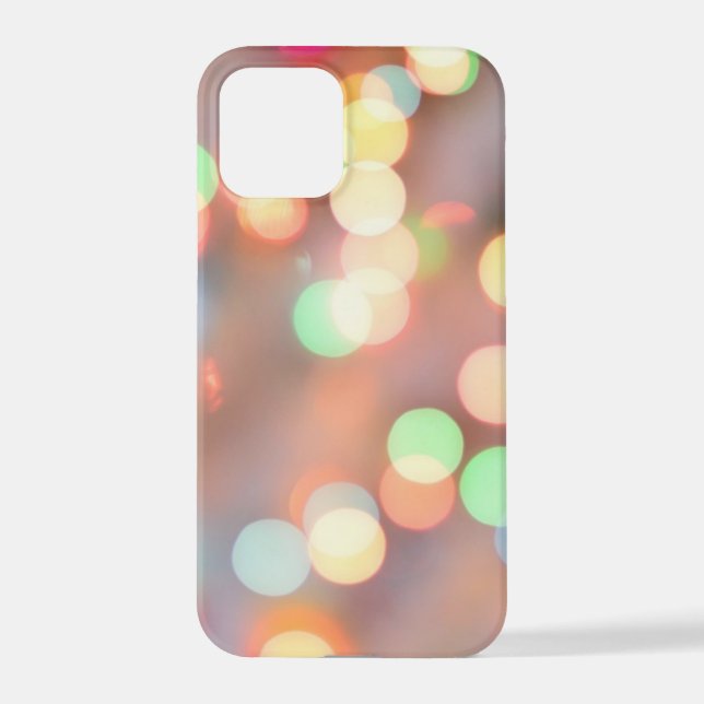 	Defocused image of illuminated christmas Light iPhone Case (Back)