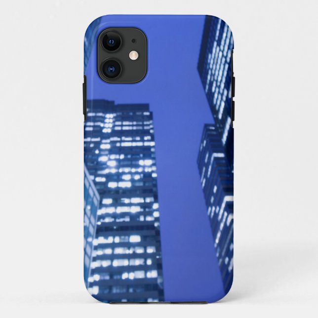 Defocused upward view of office building windows Case-Mate iPhone case (Back)