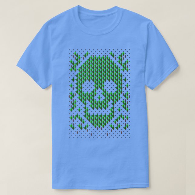 Deforestation Brown T-Shirt (Design Front)