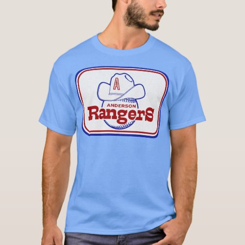 Defunct Anderson Rangers Minor League Baseball 197 T_Shirt