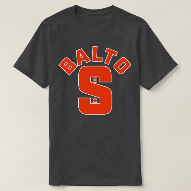 Defunct Baltimore Black Sox Negro League Baseball  T-Shirt (Design Front)