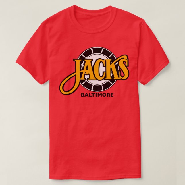 Defunct Baltimore Skipjacks T-Shirt (Design Front)