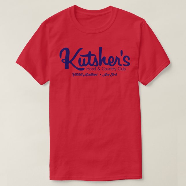 Defunct Catskills Resort Kutshers Hotel and Countr T-Shirt (Design Front)
