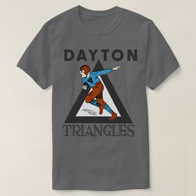 Defunct Dayton Triangles  1929 T-Shirt (Design Front)
