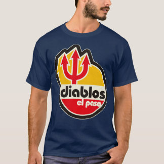Defunct El Paso Diablos Baseball Team T-Shirt