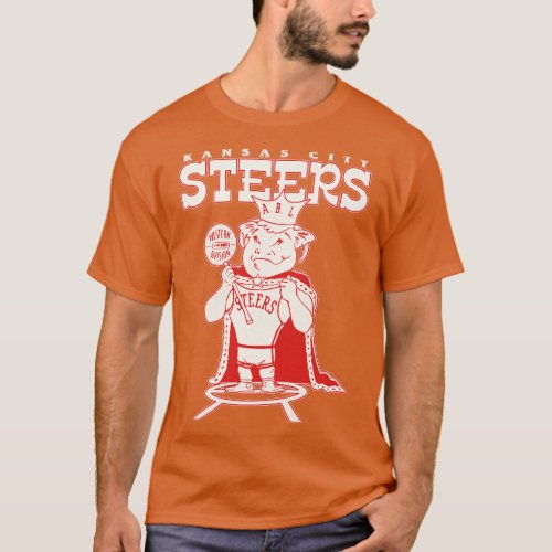 Defunct Kansas City Steers Basketball Team T_Shirt