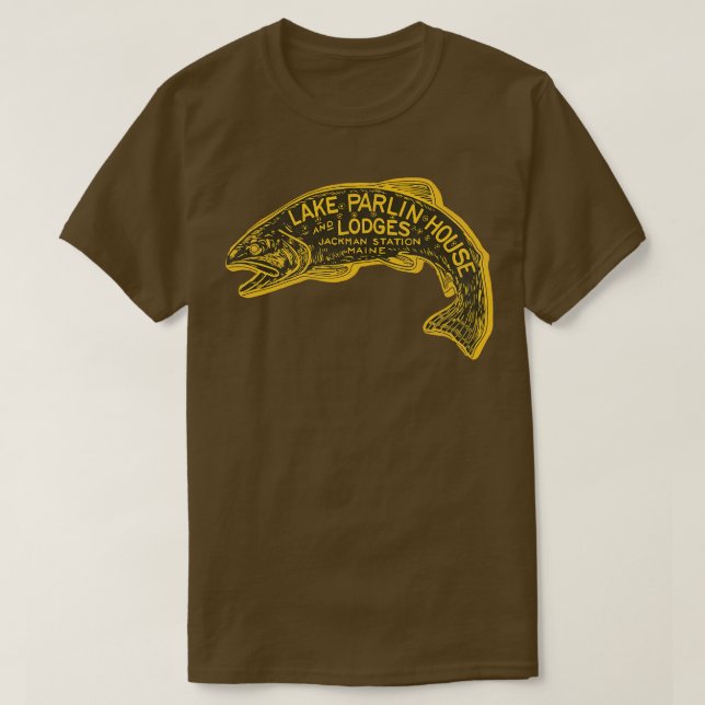 Defunct Lake Parlin Jackman Station Maine Luggage  T-Shirt (Design Front)
