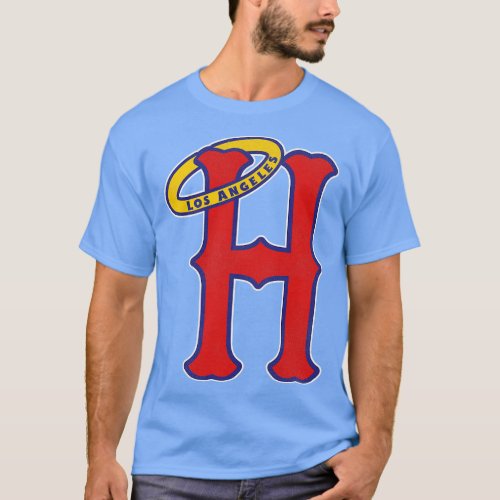 Defunct Los Angeles Halos Baseball Team T_Shirt