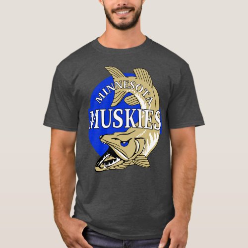 Defunct Minnesota Muskies ABA Basketball 1967  T_Shirt