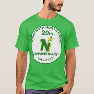 Defunct Minnesota North Stars Hockey 1987 T-Shirt
