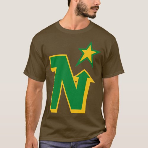 Defunct Minnesota North Stars Hockey 1991  T_Shirt