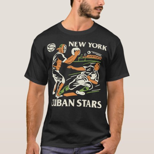 Defunct New York Cuban Stars Baseball Team T_Shirt