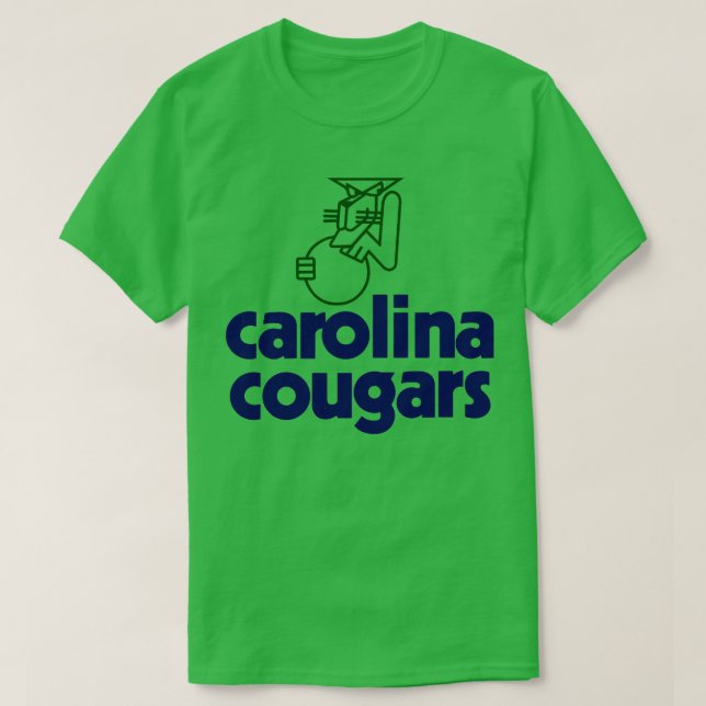 Defunct olina Cougars ABA Basketball 1969 T-Shirt (Design Front)