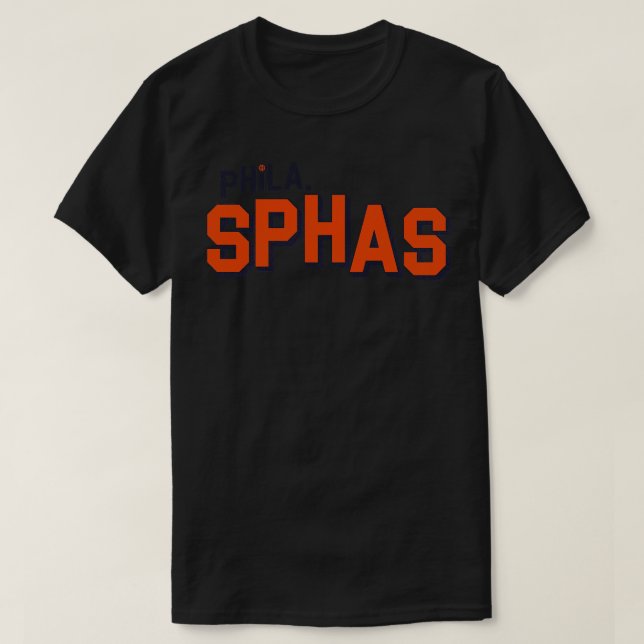 Defunct Philadelphia Sphas Basketball Team 1 T-Shirt (Design Front)