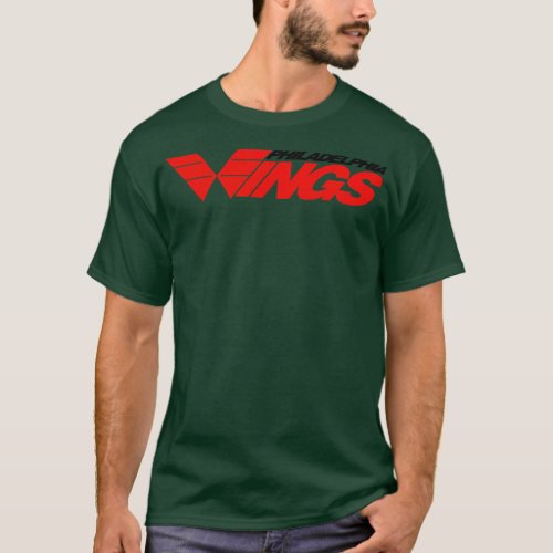 Defunct Philadelphia Wings Lacrosse Team T_Shirt