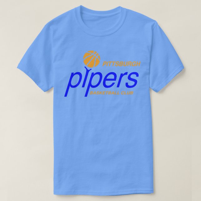 DEFUNCT PITTSBURGH PIPERS T-Shirt (Design Front)
