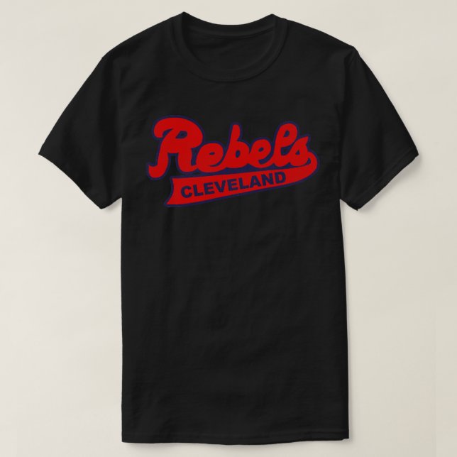 Defunct Rebels Basketball Team T-Shirt (Design Front)
