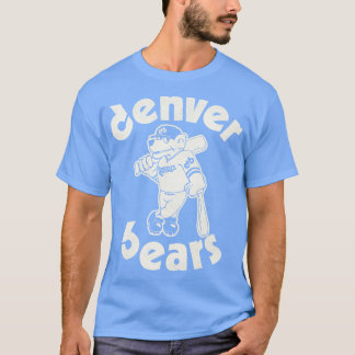 Defunct Retro 80s Denver Bears Baseball Team T-Shirt
