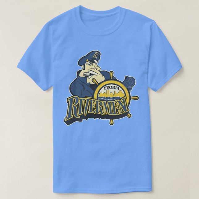 Defunct Rivermen Hockey Team TShirt (Design Front)