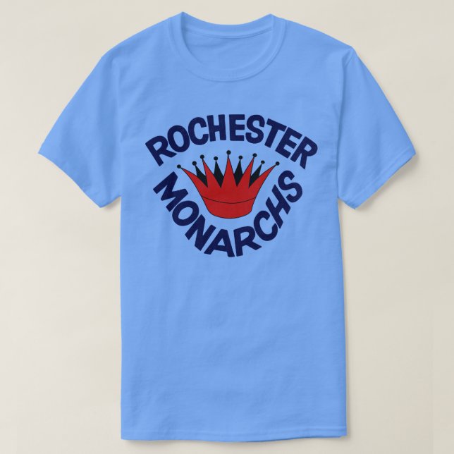 Defunct Rochester Monarchs Junior League Hockey 19 T-Shirt (Design Front)