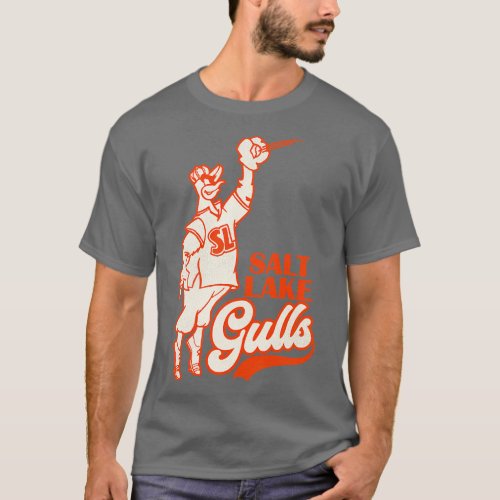 Defunct Salt Lake Gulls Baseball Team T_Shirt