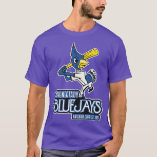 Defunct Schenectady Bluejays Baseball Team T-Shirt