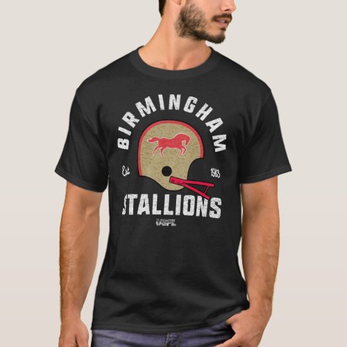 Defunct Series Birmingham Stallions Classic T_Shir T_Shirt