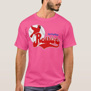Defunct Springfield Redbirds Baseball 1987 T-Shirt
