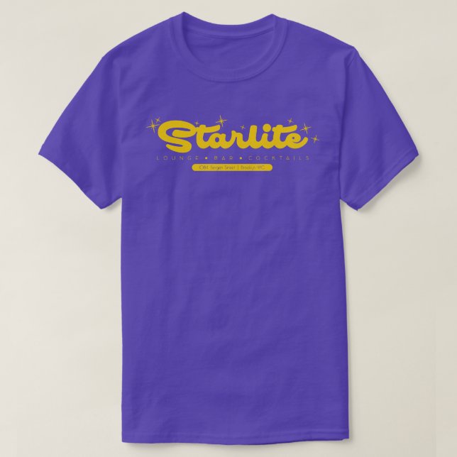 Defunct Starlite Lounge Bar Gay Nightclub NYC T-Shirt (Design Front)