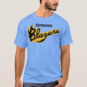 Defunct Syracuse Blazers NAHL Hockey 1977 T-Shirt