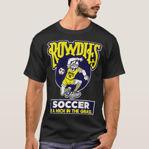 Defunct Tampa Bay Rowdies is a Kick in the Grass T_Shirt