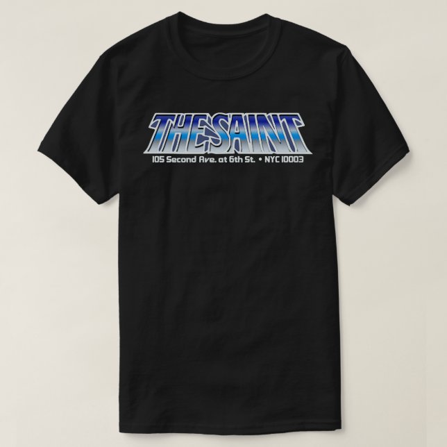 Defunct The Saint 80s Gay Nightclub NYC 1 T-Shirt (Design Front)