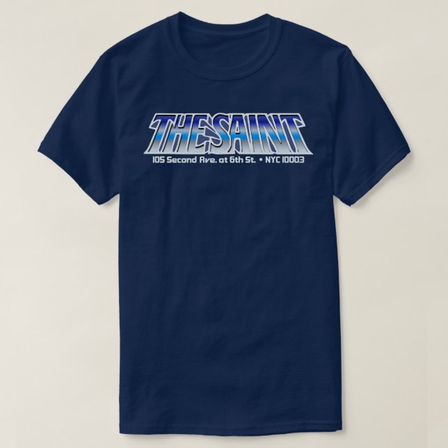 Defunct The Saint 80s Gay Nightclub NYC 1 T-Shirt (Design Front)