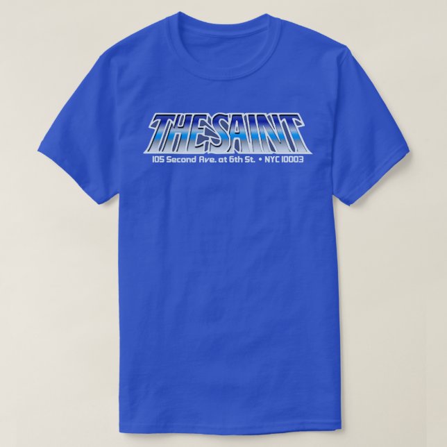 Defunct The Saint 80s Gay Nightclub NYC 1 T-Shirt (Design Front)