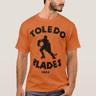 Defunct Toledo Blades IHL Hockey 1966 T-Shirt