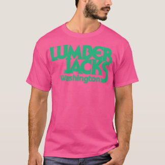 Defunct Washington Lumberjacks WBA Basketball 1978 T-Shirt