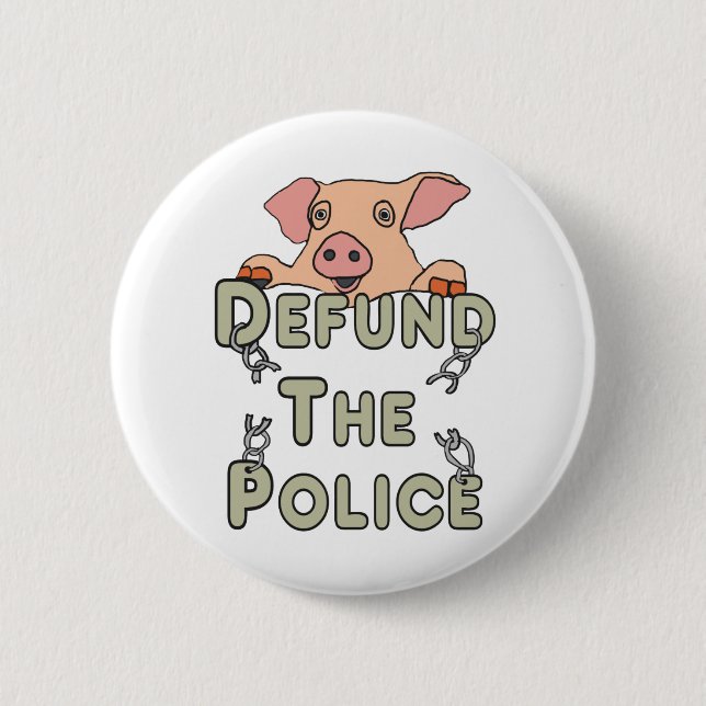 Defund The Police Button (Front)
