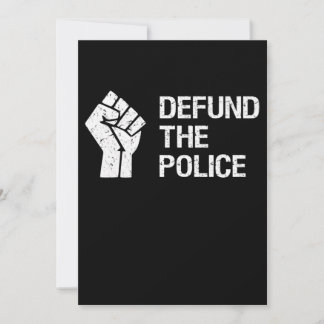 Defund The Police Police Gift Announcement