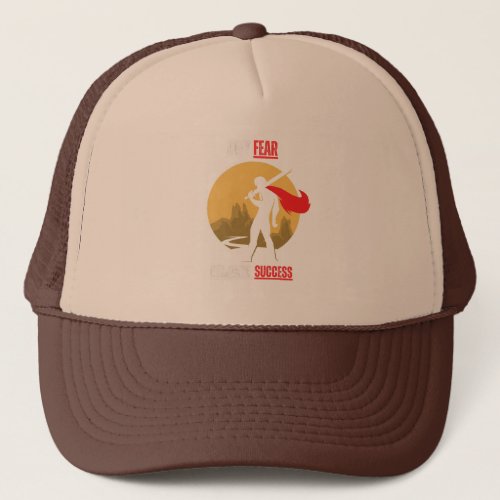 Defy Fear Embrace Greatness Trucker Hat