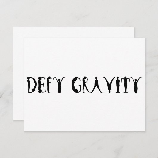 Defy Gravity (Front/Back)