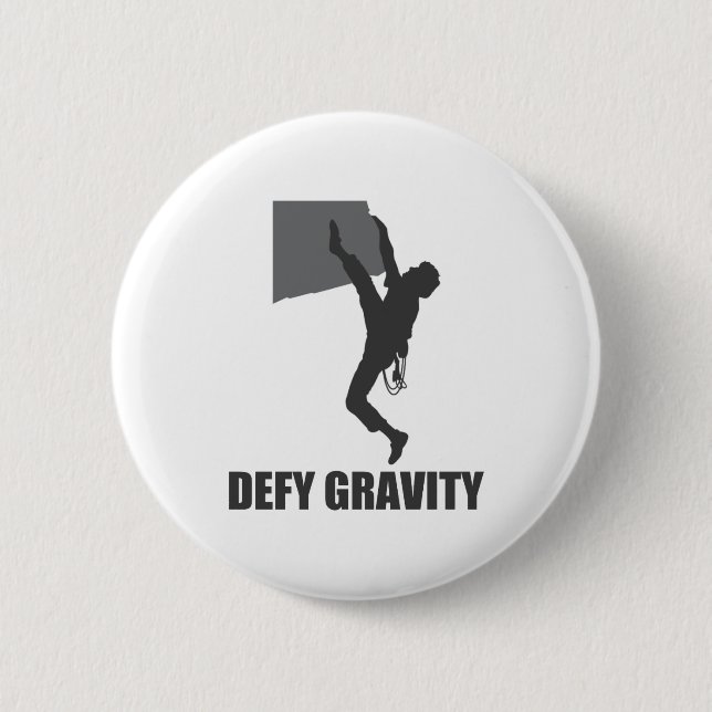 Defy Gravity Button (Front)