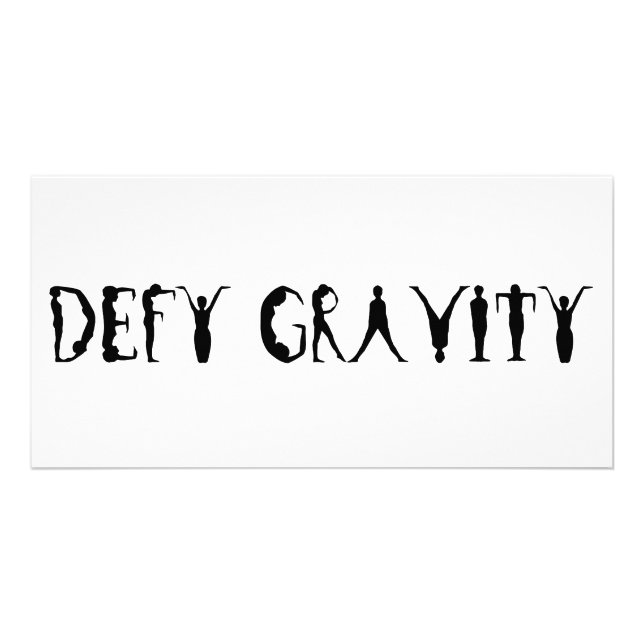 Defy Gravity Card (Front)
