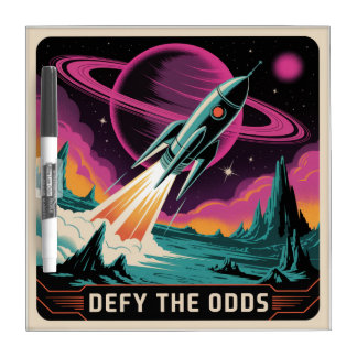 Defy The Odds Dry Erase Board