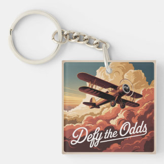Defy The Odds Keychain